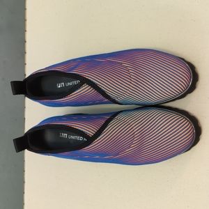 United Nude Fold Casual II platform elastic shoes in bright moire pattern